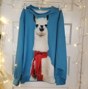 Llama Sweater